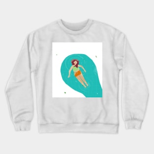 Relaxing Lady Crewneck Sweatshirt